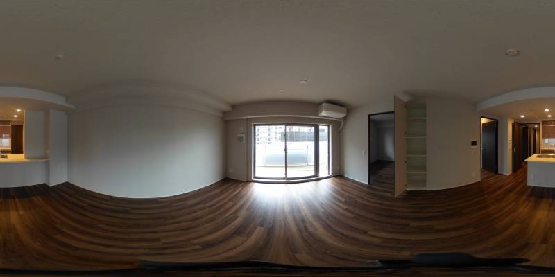 パノラマ画像リビング