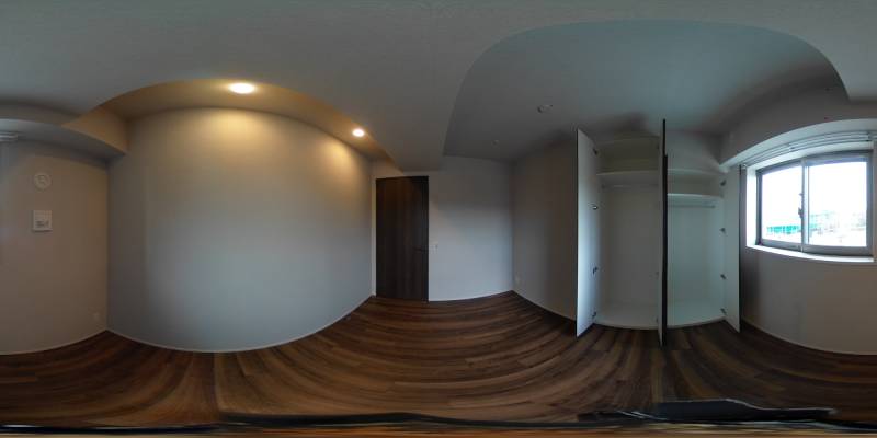 パノラマ画像洋室