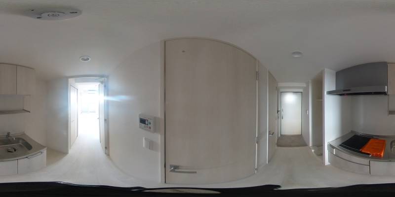 パノラマ画像キッチン