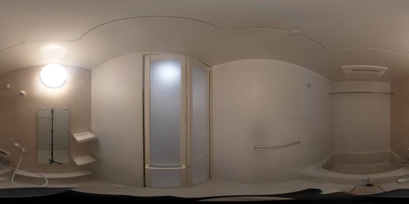 パノラマ画像バスルーム