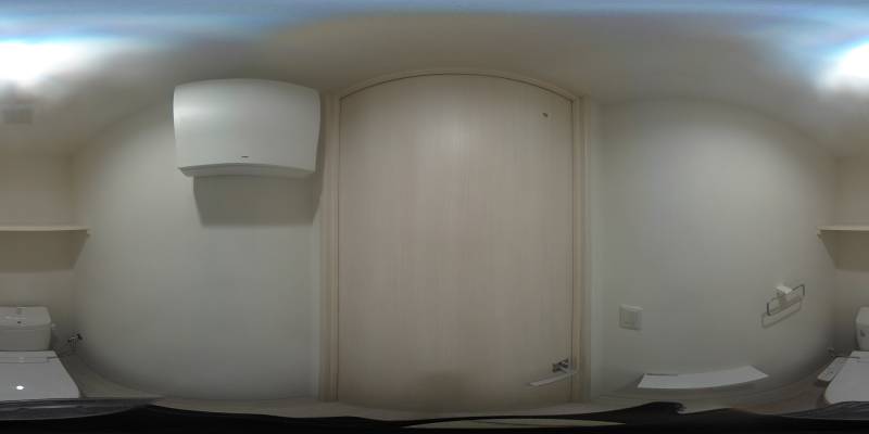 パノラマ画像トイレ