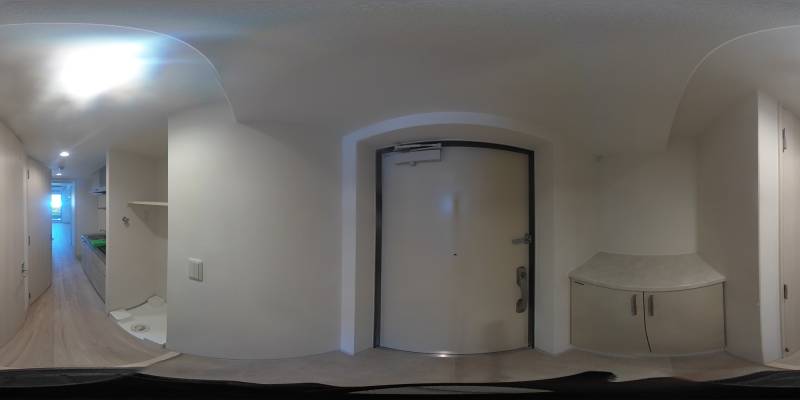 パノラマ画像玄関