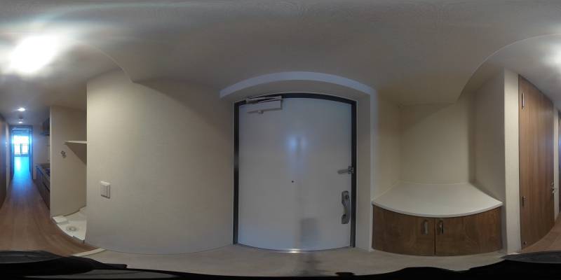 パノラマ画像玄関