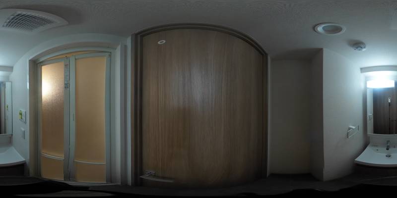 パノラマ画像洗面所