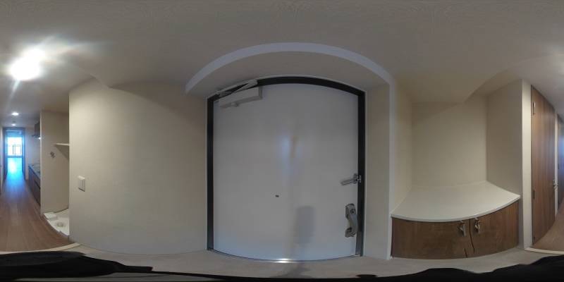 パノラマ画像玄関