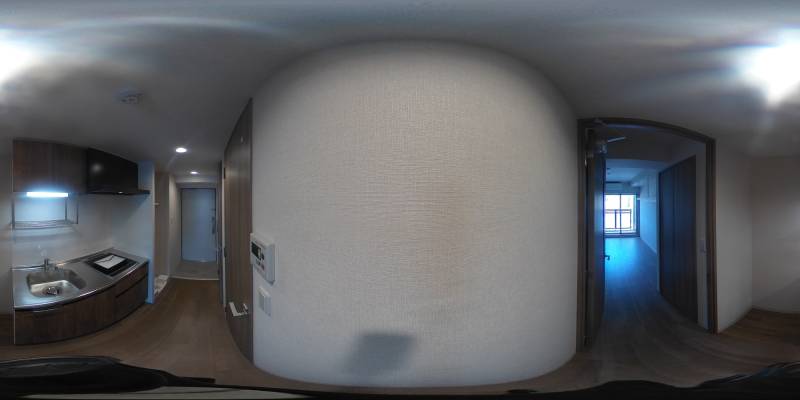 パノラマ画像キッチン