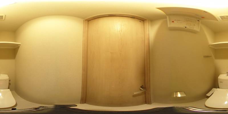 パノラマ画像トイレ