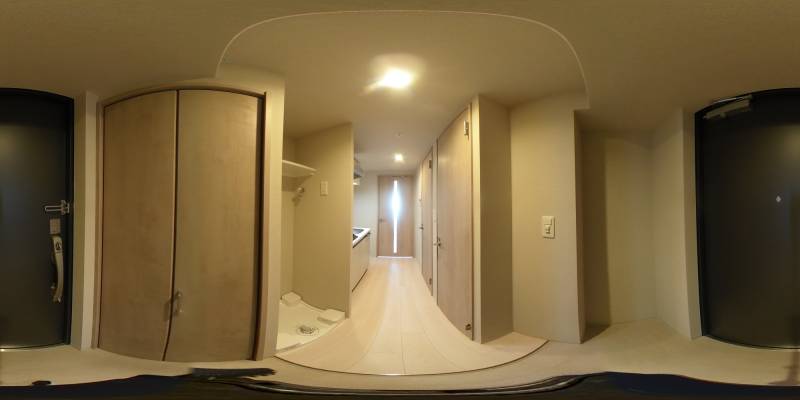 パノラマ画像玄関