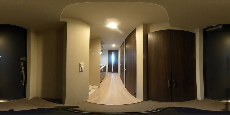 パノラマ画像玄関