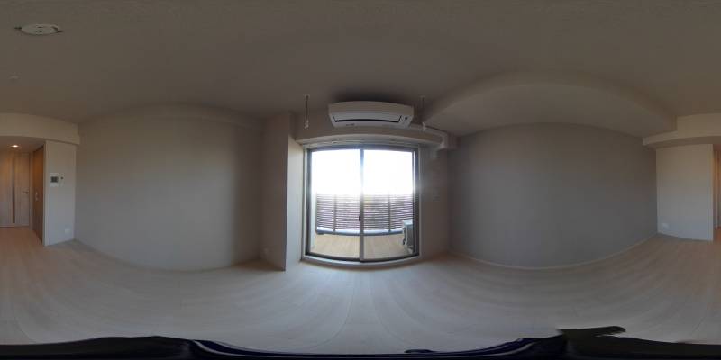 パノラマ画像洋室