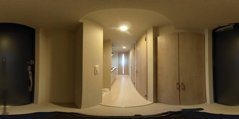 パノラマ画像玄関