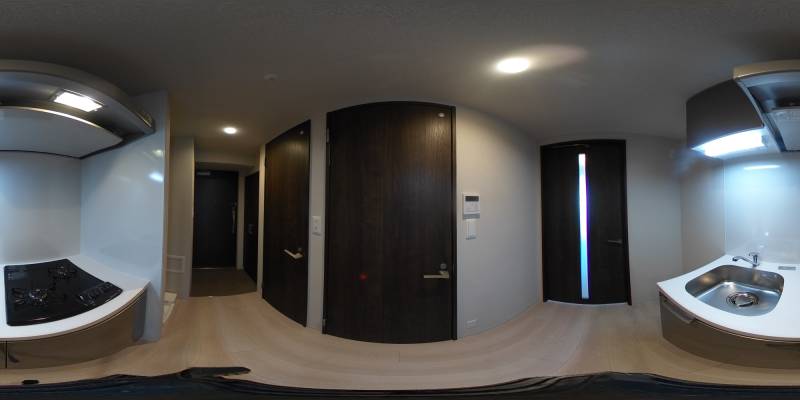 パノラマ画像キッチン