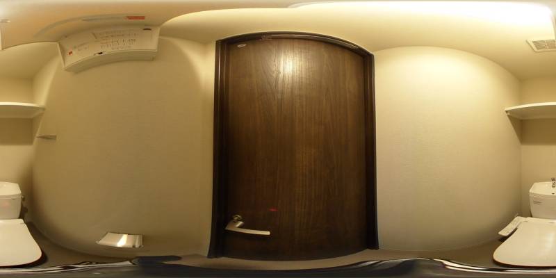 パノラマ画像トイレ