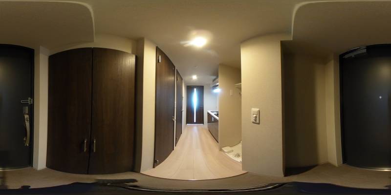 パノラマ画像玄関