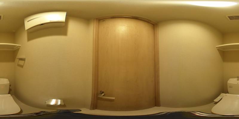 パノラマ画像トイレ