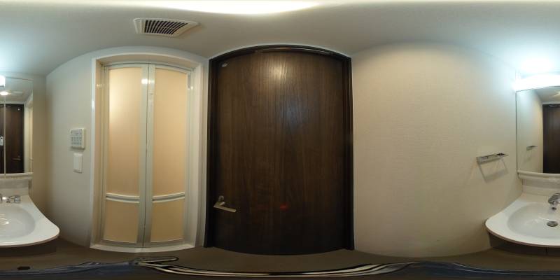 パノラマ画像洗面所