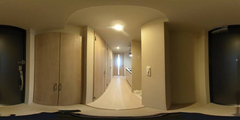 パノラマ画像玄関