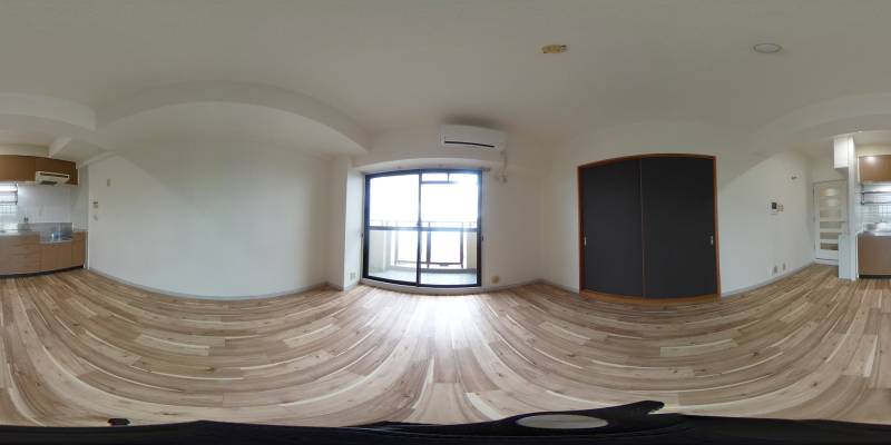 パノラマ画像リビング