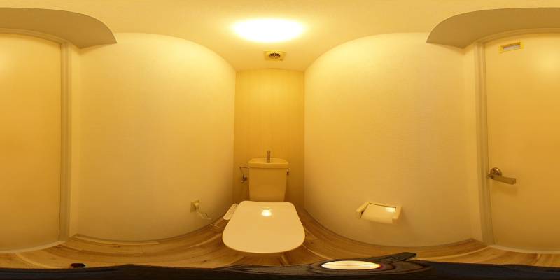 パノラマ画像トイレ