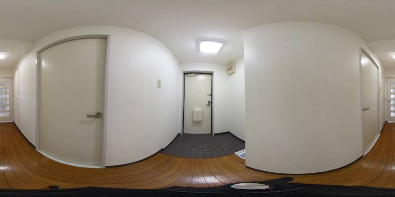 パノラマ画像玄関