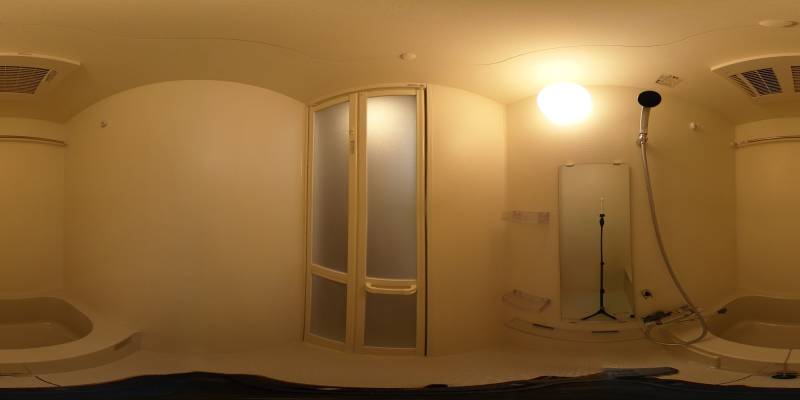 パノラマ画像バスルーム