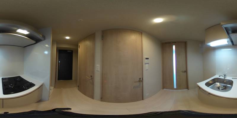 パノラマ画像キッチン