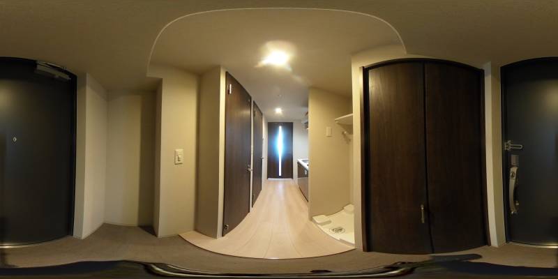 パノラマ画像玄関