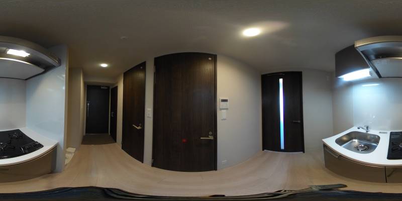 パノラマ画像キッチン