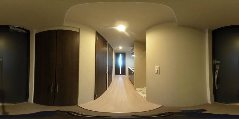 パノラマ画像玄関