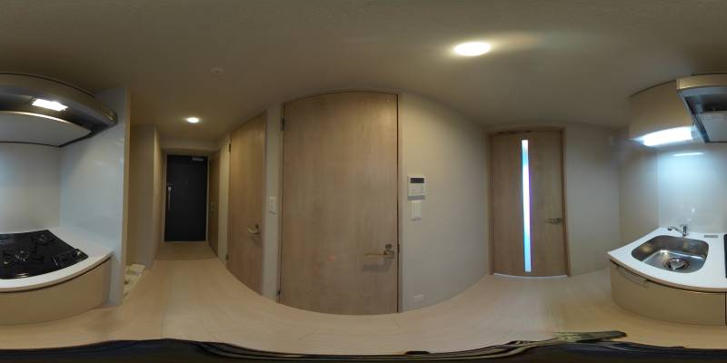 パノラマ画像キッチン