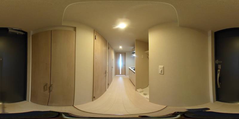 パノラマ画像玄関