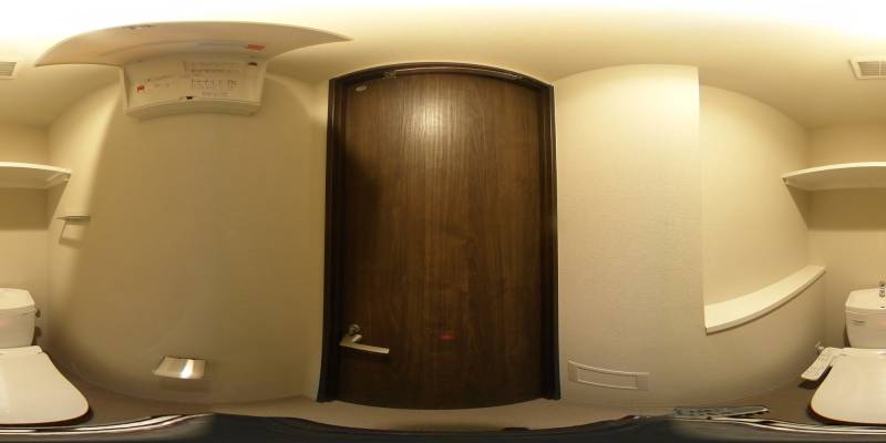 パノラマ画像トイレ