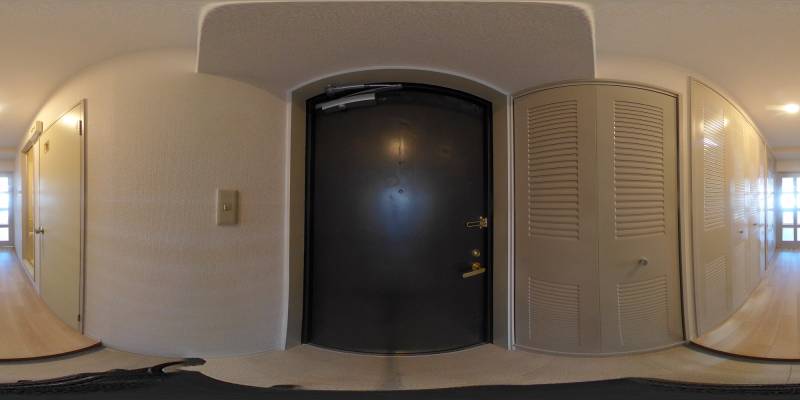 パノラマ画像玄関