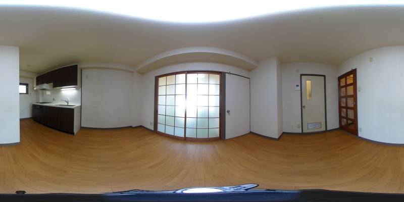 パノラマ画像リビング