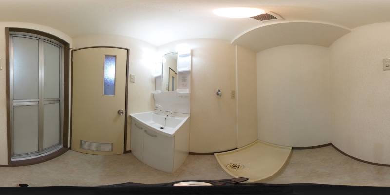 パノラマ画像洗面所