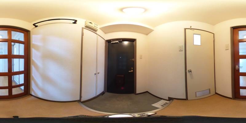 パノラマ画像玄関