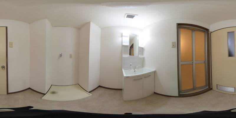 パノラマ画像洗面所