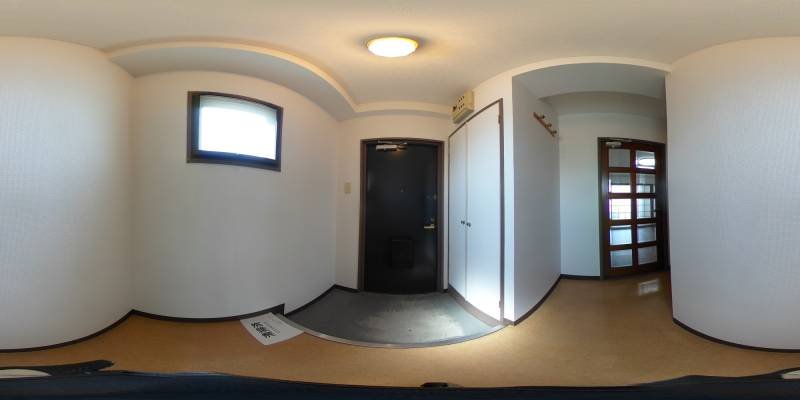 パノラマ画像玄関