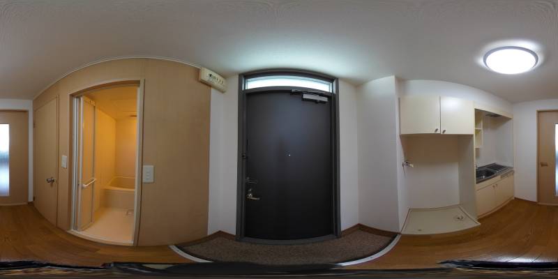 パノラマ画像玄関