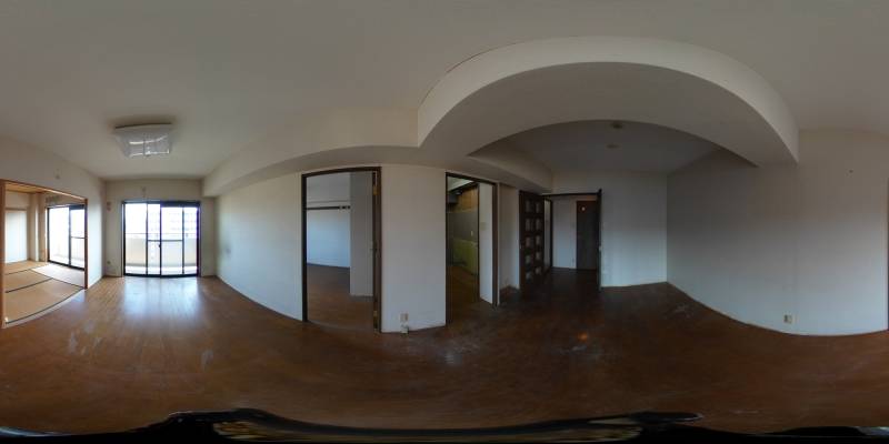 パノラマ画像洋室