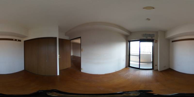 パノラマ画像洋室