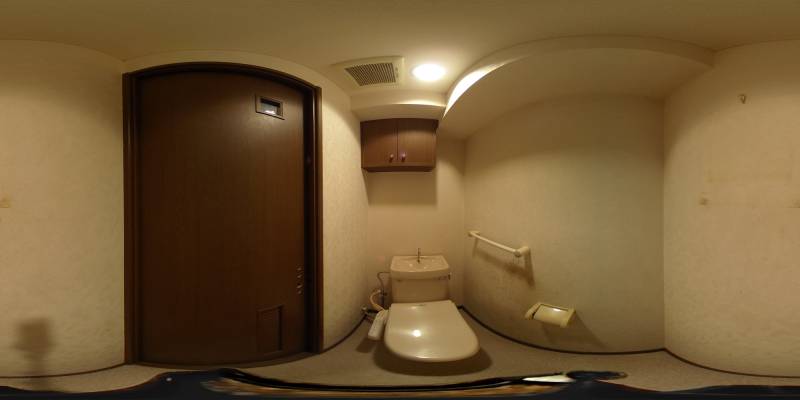 パノラマ画像トイレ