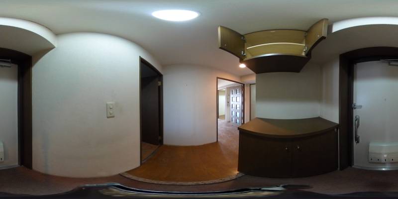 パノラマ画像玄関