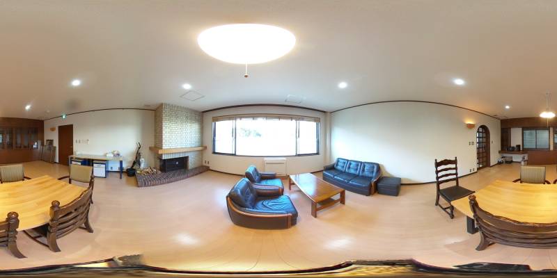 パノラマ画像リビング