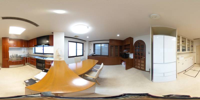 パノラマ画像キッチン