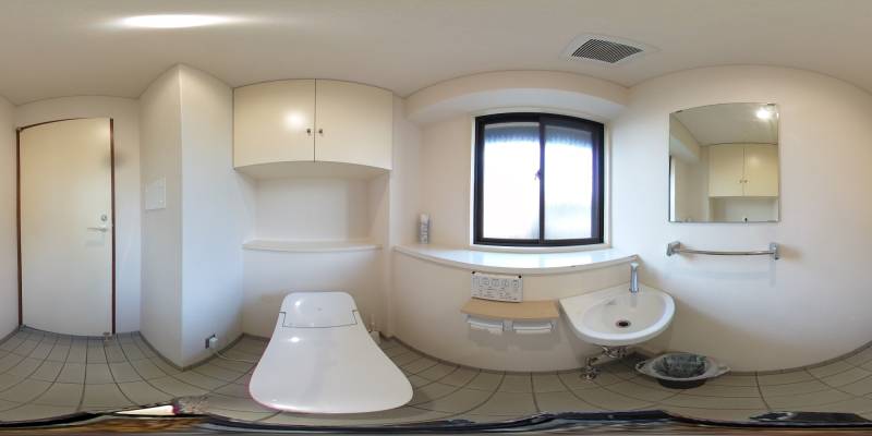 パノラマ画像トイレ