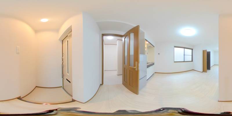 パノラマ画像玄関