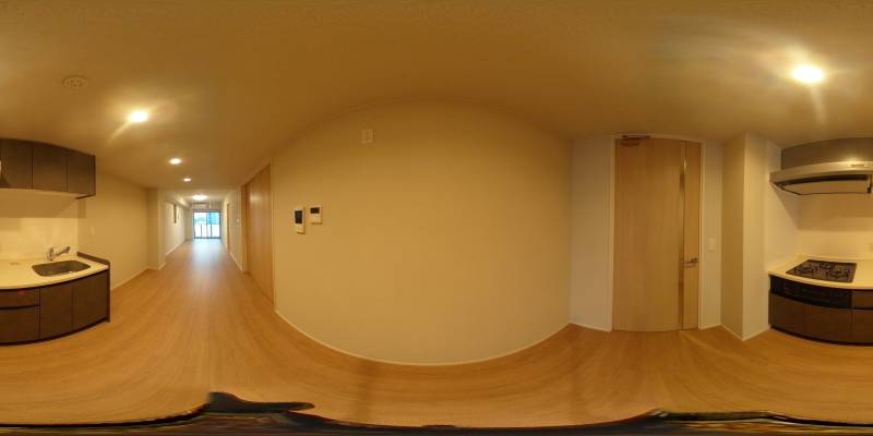 パノラマ画像リビング