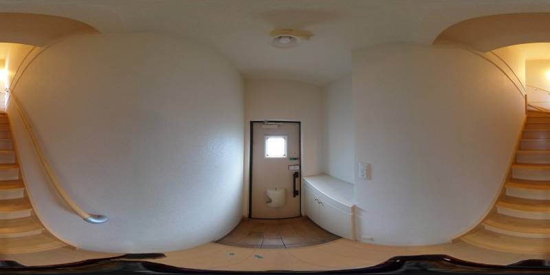 パノラマ画像玄関