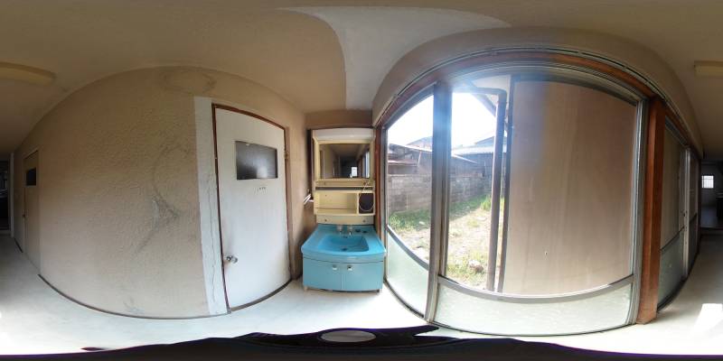 パノラマ画像洗面所